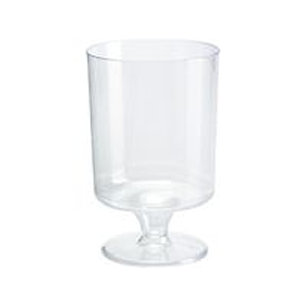 Plastglas Vin 17 cl Treansparent 12 st