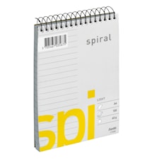 Spiralblock A6 linjerat Bantex