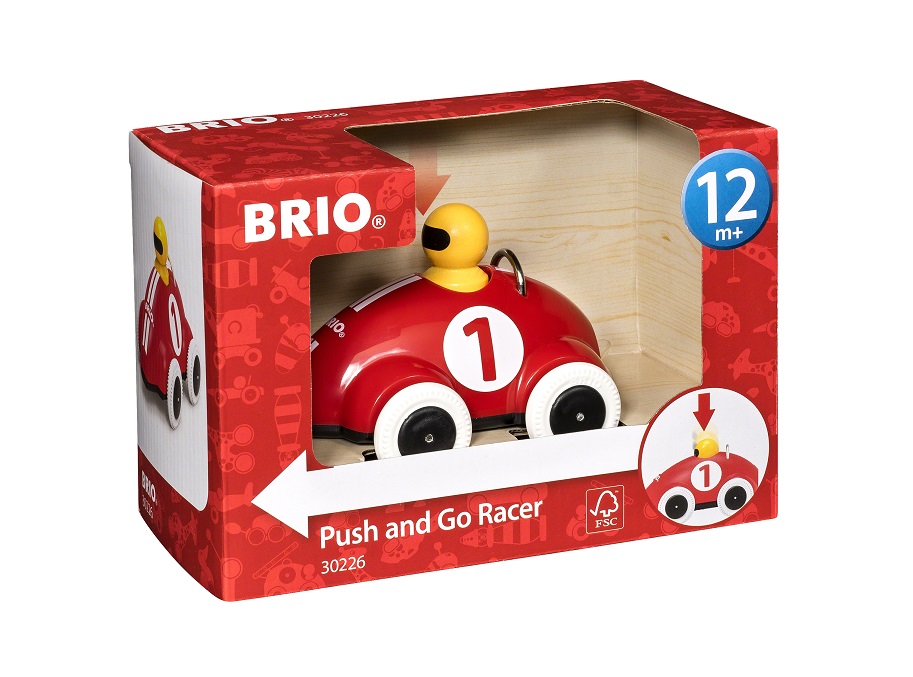 BRIO - 30226 Push and Go Ralliauto, Brio