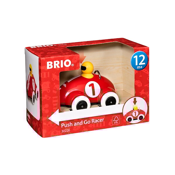 BRIO - 30226 Trykk og kjør-racerbil