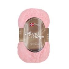Alpaca Maya 50 g roosa Viking Garn