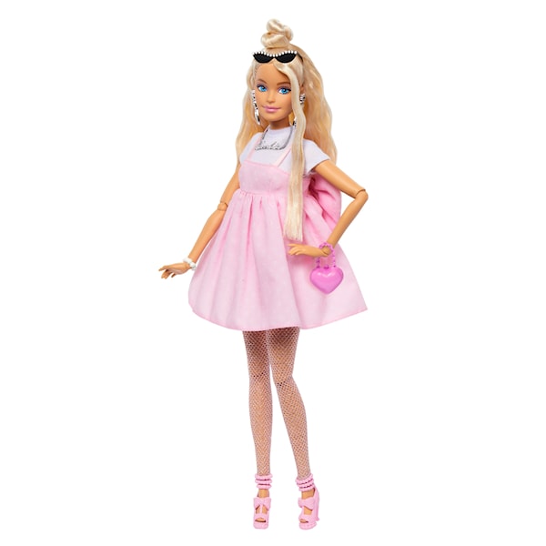 Barbie Deluxe Style Doll Bow Blonde
