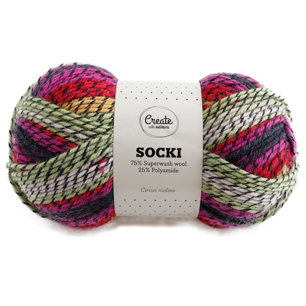 Adlibris Socki 100g Circus Moline B052