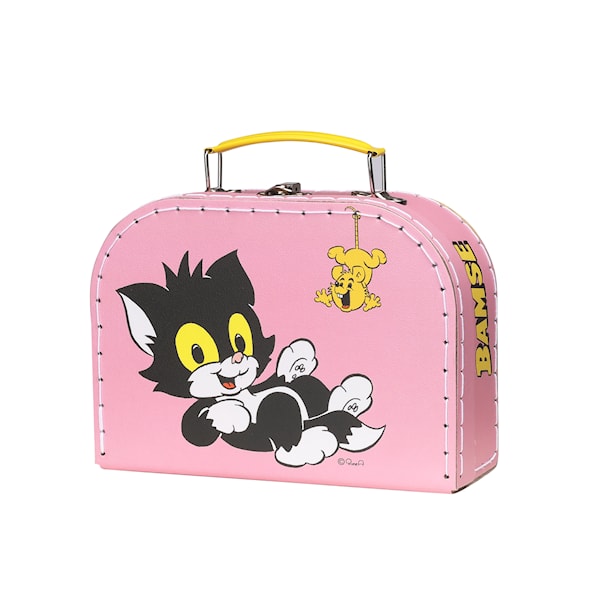 Bamse Barnaveske Pappveske Rosa Micki