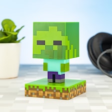 Minecraft Zombie 3D Lampa