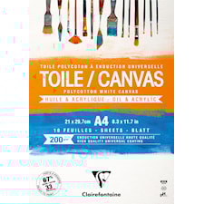 Kangaslohko A4 200 g Polycotton Clairefontaine