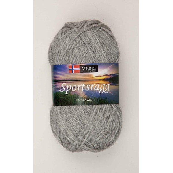 Viking of Norway Sportsragg 50 gr Lys grå 513