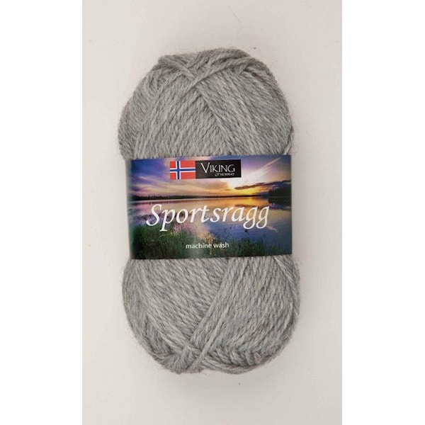 Sportsragg Garn Ullmix 50 g Viking Garn