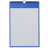 Monthly Planner Blue Design Letters