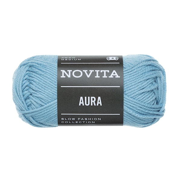 Aura Bomullsgarn 50g ærlighetet 1601 Novita