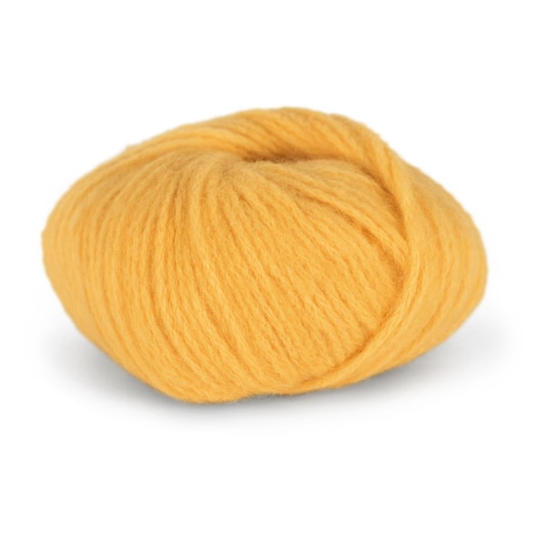Du Store Alpakka Pus Garn Alpakkamix 50 g Gullgul 4025