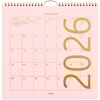 Väggkalender 2026 Color 300x300 mm Burde