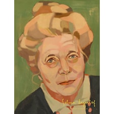 Porträtt Selma Lagerlöf Poster A3
