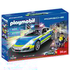 Porsche 911 Carrera 4S Polis – Vit, Playmobil (70066)