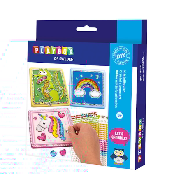Pysselset Diamantm&aring;lning, Playbox