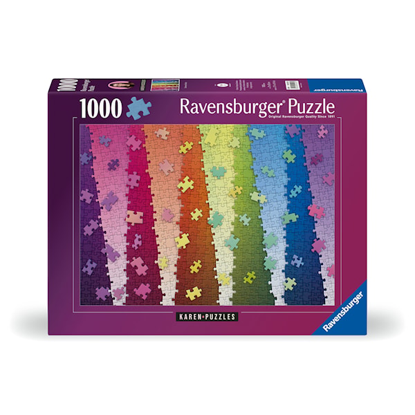Pussel Colors On Colors 1000 bitar, Ravensburger