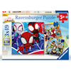 Pussel Spidey's Adventures 3x49 bitar, Ravensburger