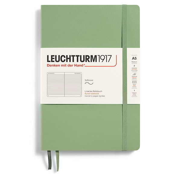 Notatbok A5 Myk Linjert Salvie Leuchtturm1917