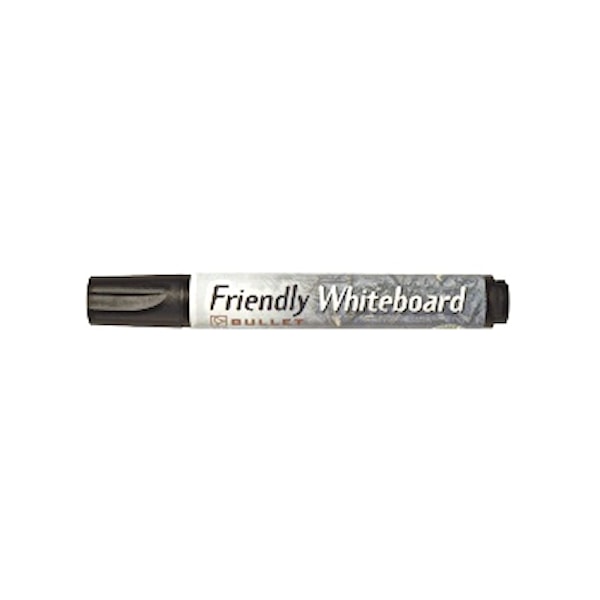 Whiteboardpennor Rund Svart 1 st