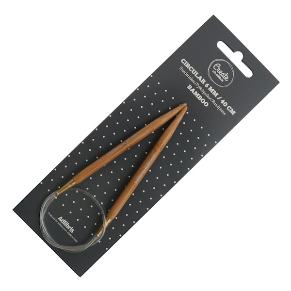 Pyöröpuikot 6mm Bambu 40cm