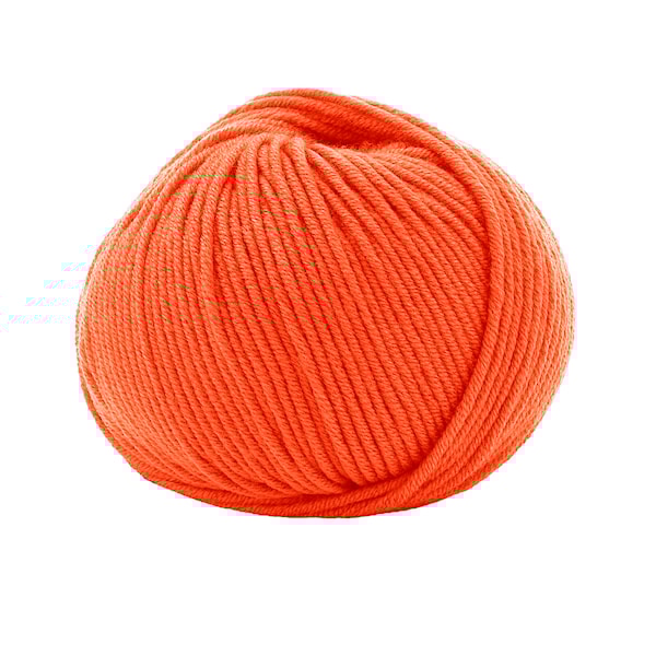 Maxi Soft Merino 50 g Arancio/Arsie' 14644 Lana Gatto