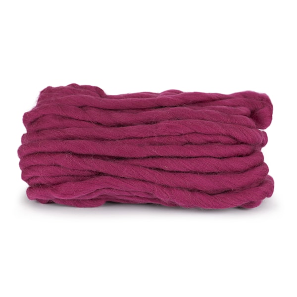 Knit At Home Chunky Wool Lanka Villalangat 200 g punaliila 945