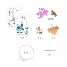 Pärlset Heishihjärtan Djeco