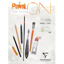 PaintON Mixed Media -lehtiö A5 40 arkkia Clairefontaine