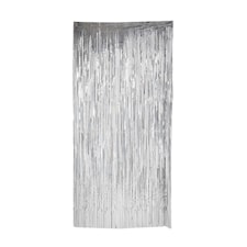 Glittergardin Sølv 92 x 240 cm