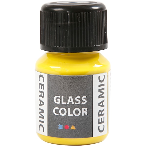 Ceramic-väri, 35 ml, sitruunankelt