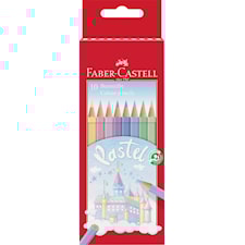 Färgpennor Pastellfärger 10-pack Faber Castell