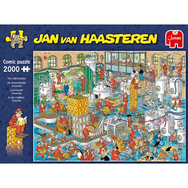 Jan Van Haasteren The Craft Brewery, Pussel 2000 bitar, Jumbo
