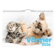 Väggkalender Vänner 2026