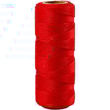 Bambusnöre Röd 1 mm 65 m 1-pack