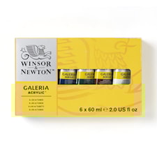 Akryylimaali Galeria 6x60 ml Sarja Winsor & Newton