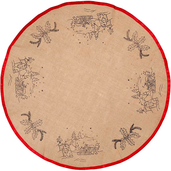 Juletreteppe, dia. 100 cm, 1 stk.