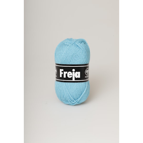 Svarta Fåret Freja Garn Akryl 50 g lys turkis 280