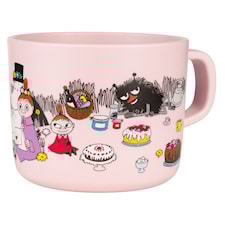 Mumin Lilla My Mugg med Handtag Ljusrosa Rätt Start