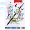 Bruynzeel Expression Väriliidut Metallic 12-setti