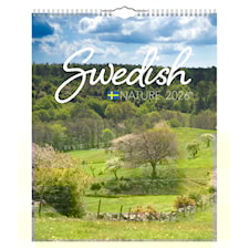 Väggkalender Swedish Nature 2026