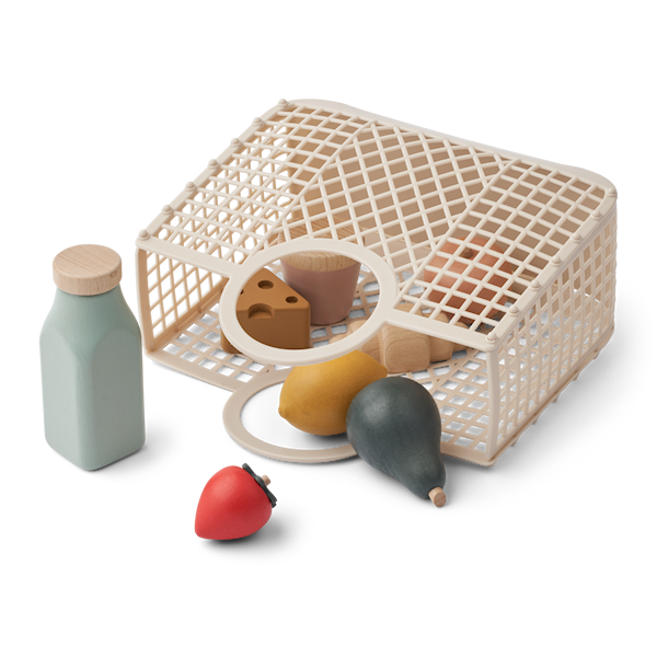 Florin Lekemat & Handlekurv Sandy Multi Mix Liewood