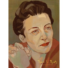 Porträtt Pearl S. Buck Poster A4