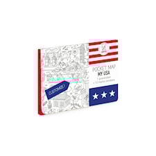 Stedskart å fargelegge, USA