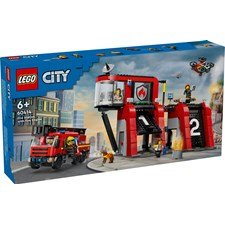 Brandstation med brandbil LEGO® City (60414)