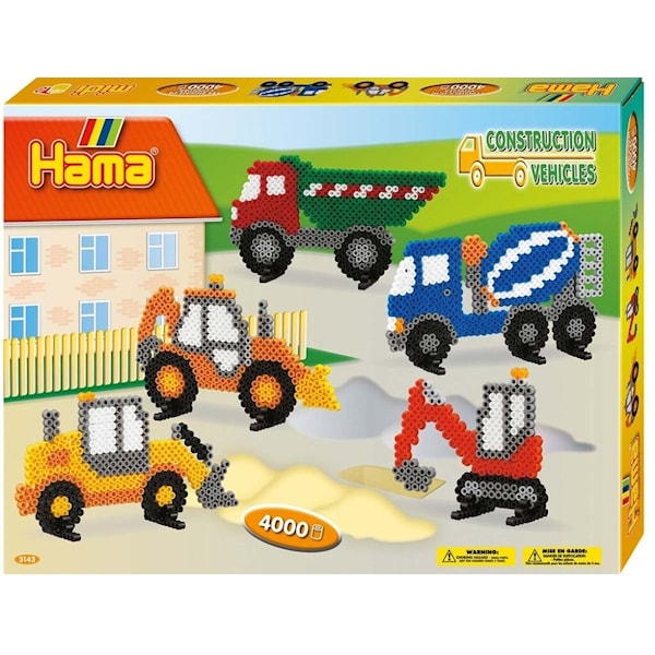 Hama Midi Gift Box Construct. vehicles 4000 p