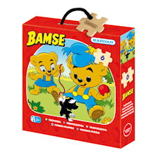 Träpussel Bamse 6 bitar, Kärnan