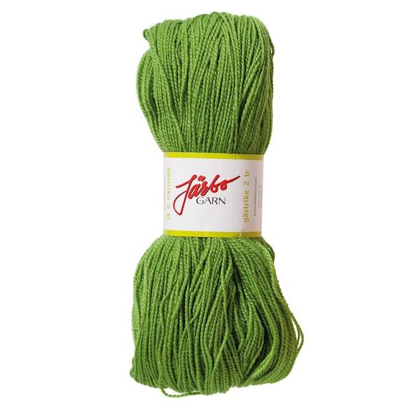 Gästrike Ullgarn 2 Trådar 100g Lime (9218)