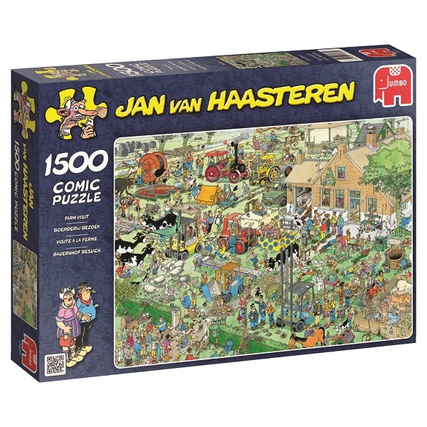 Jan van Haasteren, The farm, Pussel 1500 bitar