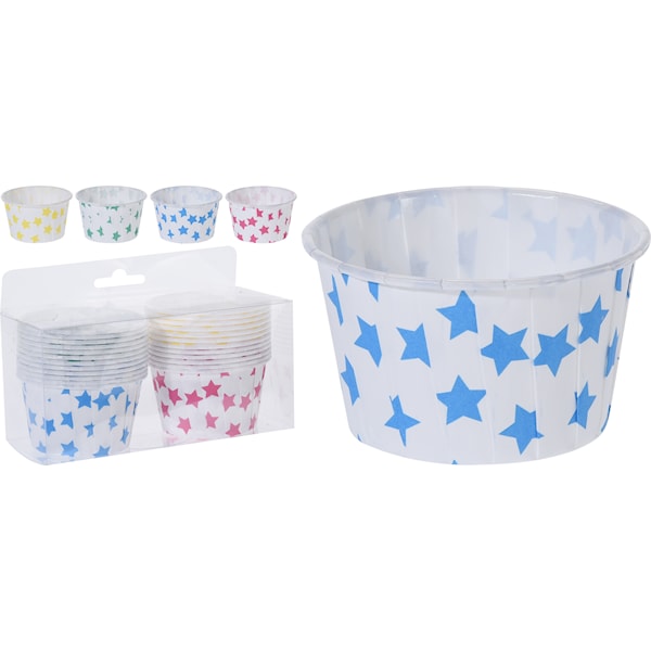 Formar för bakning Paper Set 24-pack