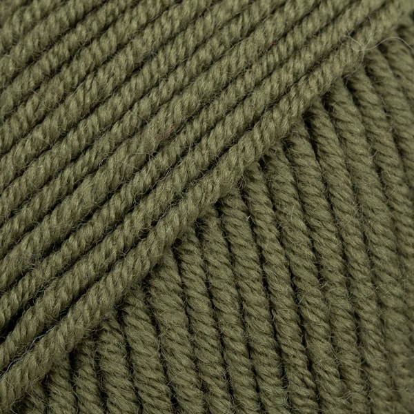 Merino Extra Fine Uni Colour Garn Merinoull 50 g moss green (53) Drops